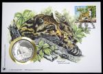 WWF ~ World Wildlife Fund ~ 1995 ~ Clouded Leopard  ~ Coin Cover ~ Malaysia