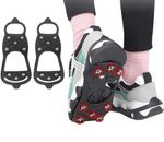 2pcs Anti Slip Ice Snow Grips for Shoes Boots Ice Grippers Universal Snow Spikes