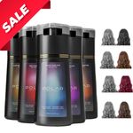 200ml Polar Hair Instant Dye Shampoo Hair Color Shampoo for Hair Natural Color