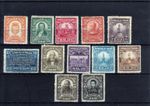 PANAMA  1921   Mi 105-116  COMPLETE SET  MOSTLY MLH*