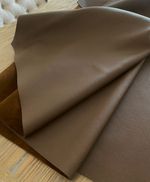 Walnut Brown Full grain Pebble leather 1.8-2 mm thickness various size