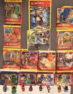 LEGO Ninjago 10 polybags and 4 tins complete with figures K14E
