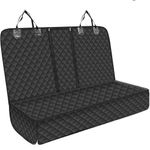 Waterproof Rear Dog Car Seat Cover Scratchproof Back Seat Protector for Dogs