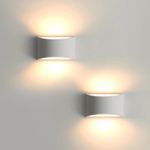 2PCS Indoor LED Wall Light Warm White Modern Wall Lamp Hallway Bedroom