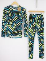 REIMA KIDS TAIOTA THERMAL BASE LAYER SET LIGHT TURQUOISE RRP £60 IB