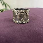 GOREHAM Scroll Border Napkin Ring Sterling Silver 25.5g