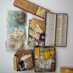 Vintage Watchmakers Spares Job Lot Bench Clearance ETA Seiko Parts Hands Bushes