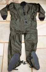 BRITISH ARMY SPECIAL FORCES LIGHTWEIGHT SURFACE DRYSUIT waterproof coverall