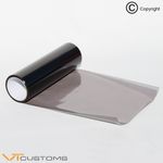 Light Smoke Headlight Tint Film Tail light Car Black Vinyl [ 30cm x 120cm ]