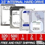 HARD DRIVE Internal 3.5" SATA SERVER OR DESKTOP HDD PC DVR CCTV