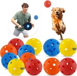 7cm Pickleball Training Balls Durable Plastic 70mm Practice Ball for All Players