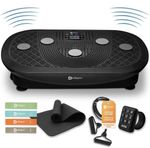 LIFEPRO RUMBLEX PLUS 4D VIBRATION PLATE FOR Weight Loss &Shaping- BLACK 