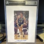 John Havlicek Boston Celtics Original Autographed Photo Beckett Authenticated