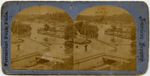 Lemon Hill from Fairmount , Philadelphia PA , Vintage Photo Stereoview , Ship
