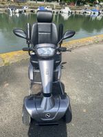 Pioneer Electric Mobility Scooter 8mph In Grey Has Front Basket Good Condition