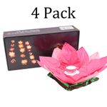 Floating Pond Lanterns Water or Garden Outdoor Reusable Garden Decor x4