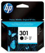 HP 301 Black Standard Cartridge Genuine - Free Shipping
