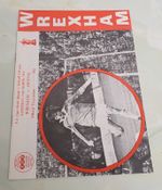 Wrexham V Arsenal F.A. Cup 6th Round Matchday Programme Saturday 11th March 1978