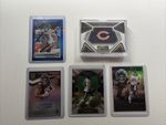 Cole Kmet Lot of 5 Rookie Cards with Playbook Auto /299 + Elite Auto /299