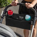 Buggy Pram Bag Organiser Baby Pushchair Stroller Storage Compartment Cup Holder