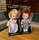 Bride of Chucky Chucky & Tiffany 12in Doll Figure Set (Boxed) Horror