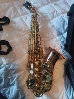 Bauhaus Walstein Soprano Saxophone CSS-PD Bronze with Case and Mouthpiece