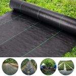 Heavy Duty Weed Control Fabric Membrane Garden Ground Suppressant Barrier Fabric