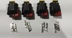  ignition coil connector x4 fits fiat mito doblo 500 panda Punto stilo 1.2 1.4