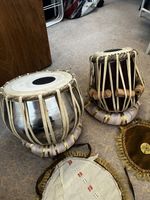 Traditional Indian Tabla Drum 2 Piece Set - Never used 