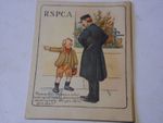 Antique advertising leaflet for Nestle's Swiss milk,beautiful artwork,RSPCA