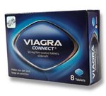 Viagra Connect - 50mg per tablet-Pack of 8 Tablets (must complete questionnaire)
