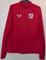 Size 12 Women's 2024/25 Castore MK Dons Women 1/4 Zip Training Top