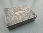 Vintage Decorative Metal Cigarette Case