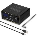 ATS 20 Full Band Radio Receiver 0.96 OLED 3.5mm Audio Battery Included