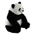Large Panda Plushie Soft Toy 22" Big Sitting Teddy Bear Gift for Kids Boys Girls
