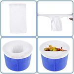 5pcs Durable Elastic Pool Filter Saver Sock Net Skimmer Socks for Filters Basket