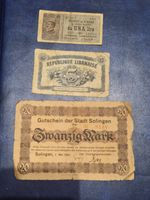 3 Antique Paper money banknotes inc 1944 Libanaise  5 Piastres. Germany, Italy