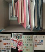 g(WL-112) WORLDWIDE Mixture box 9.60kg (stamps, covers, albums with stamps etc)