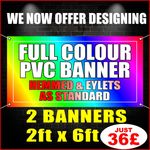 PVC VINYL BANNERS  Custom Personalised Printing Signs BUSINESS ADVERTISING
