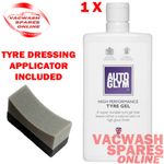 AUTOGLYM HIGH PERFORMANCE TYRE GEL & DRESSING 500ML HIGH GLOSS SHINE -NON-SLING