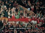 ARSENAL Gunners Tony Adams 1993 FA CUP Football Stamp