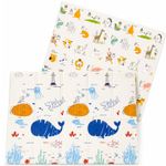 2Side Baby Play Mat Soft Kids Crawling Rug Folding Sensory Development Carpet