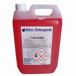 5 Litre Tyre Shine Sheen Dressing Long Life Wet Silicone Look Shine 