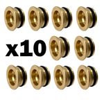 10 x 15mm Flat Faced Sealing Insert for Compression Fittings & Isolation Valves