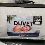 13.5 King Duvet 100% Pure Cotton Feels Like Down Luxury Quilt 75% OFF RRP