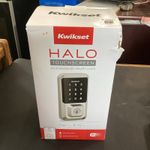 Halo Kwikset Keyless Entry Satin Nickel Smart Wi-Fi Deadbolt Touchscreen Lock
