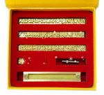 Font Mold Flexible Brass Letters for Hot Foil Stamping Machine with Number/Lette