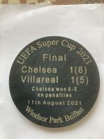 UEFA Super Cup 2012 Chelsea v Villareal