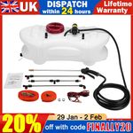 ATV Quad Sprayer 12V 60L 1.5m Boom Hand Lance Agricultural Spot Weeds Crops