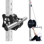 Power Rack Attachments for Workout Equipment Home Gym and Cable Machine